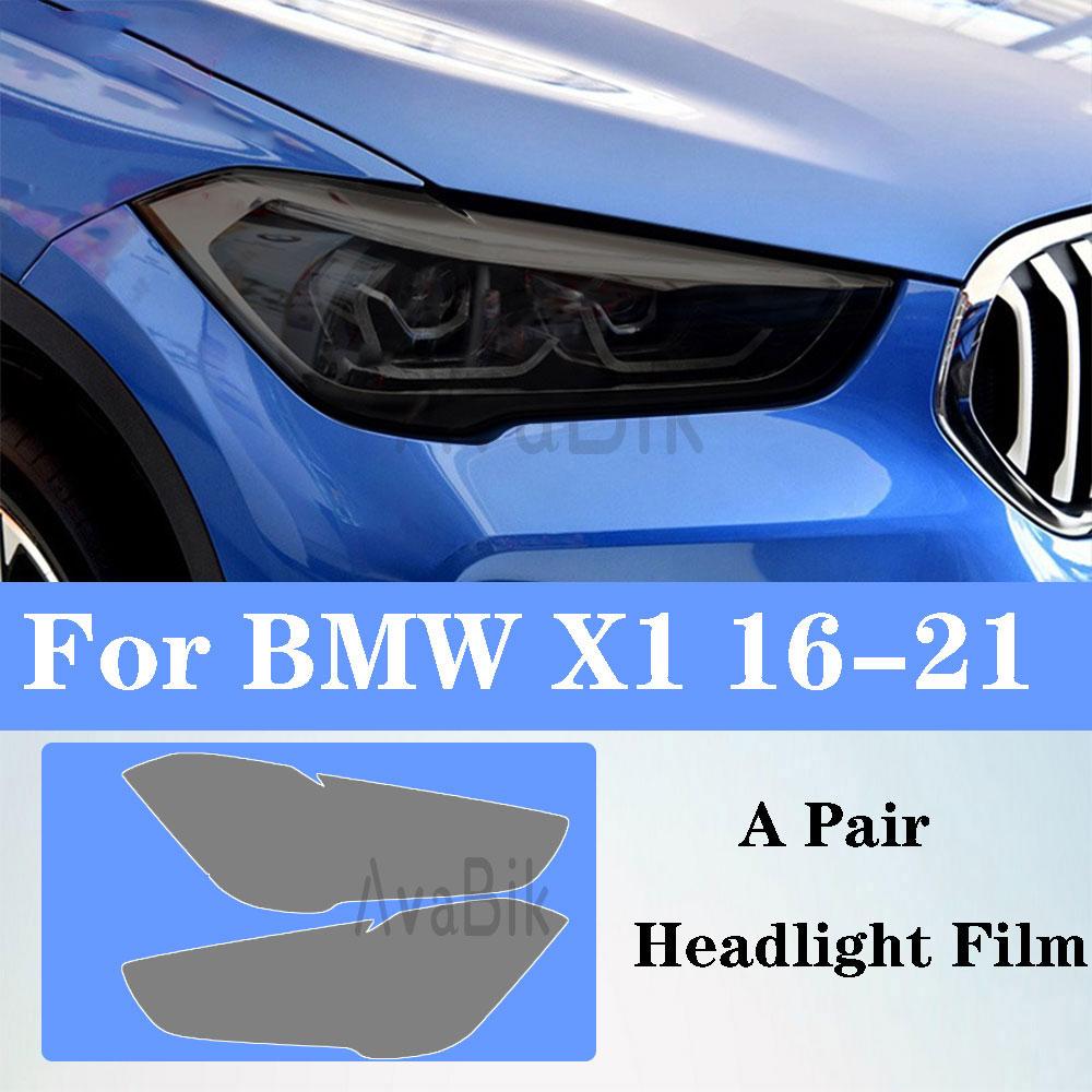 for BMW X1X2X3X4X5X6X7 Pre-cutting Headlight protective film Car Styling blackened Transparent Sticker Accessories anti-scratch
