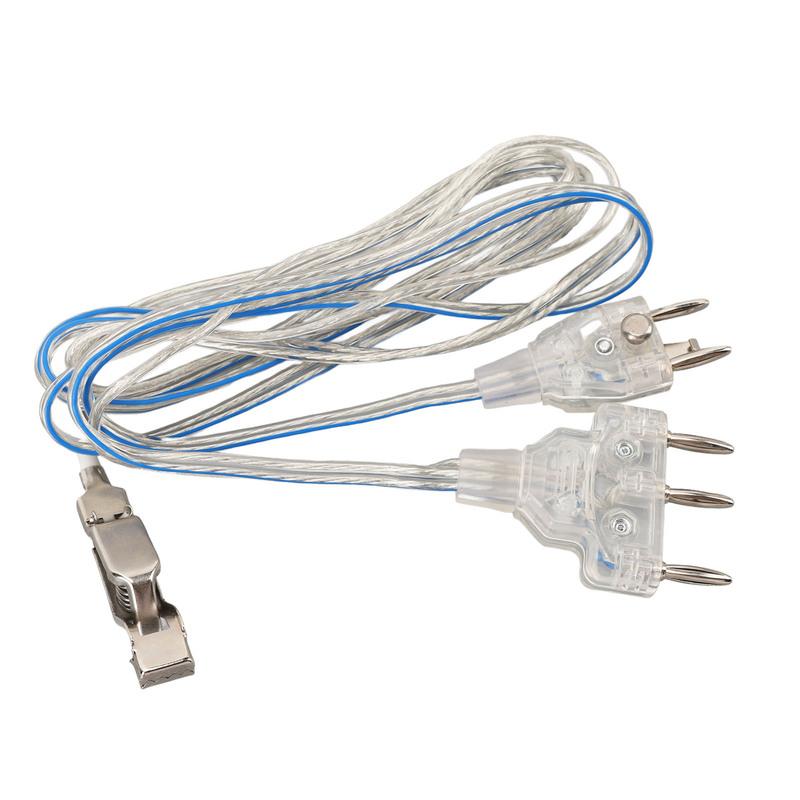Fencing Devices Cord Fencing Saber Foil Epee Body Cord Stainless Steel Plastic Transparent Fencing Head Wire for Competitions
