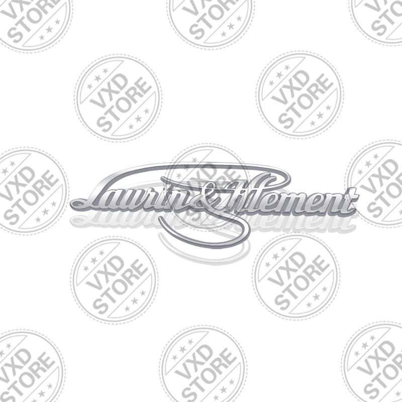 AAAIY1 For L&K Laurin & Klement Kodiaq Octavia Superb Scala Karoq skoda Car 3D Metal Badge Decals Sticker Car Rear Trunk Emblem
