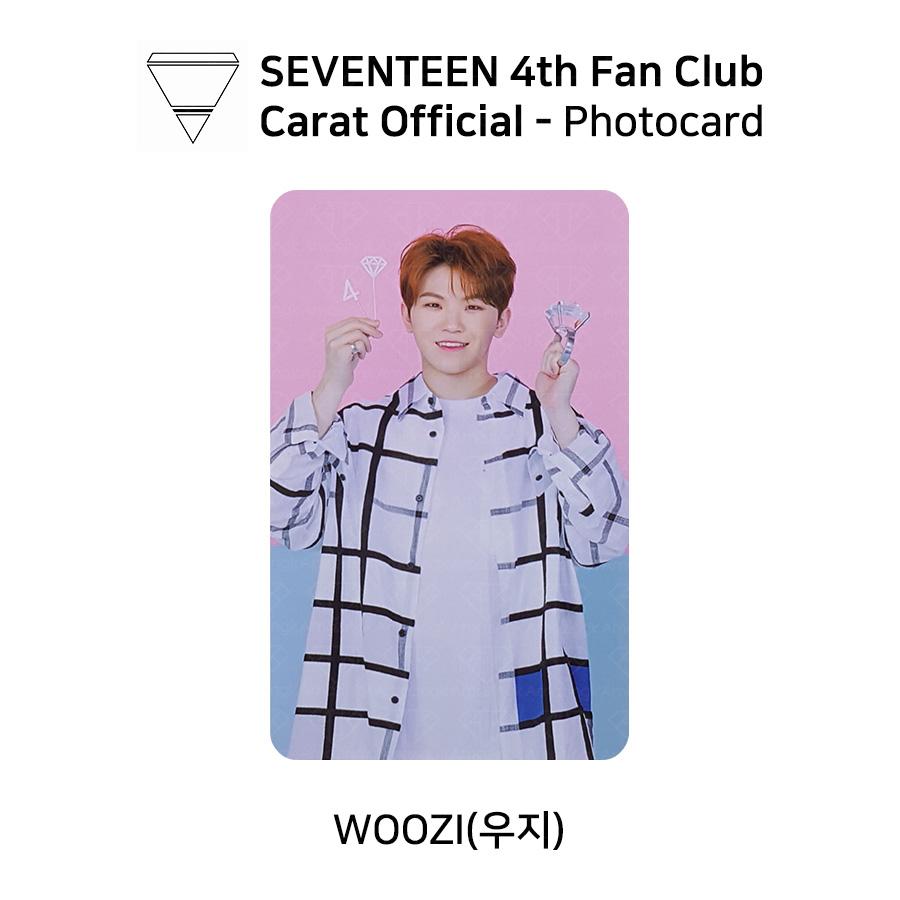 Seventeen Fan Club Carat 4th Term Goods Official Photocard KPOP
