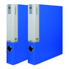 Midas D-ring Composite Binder Index Type 3-hole A4 3cm, Blue, 2 Pieces