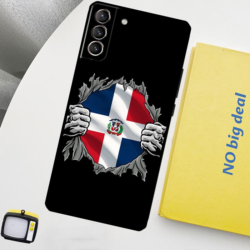 Флаг Доминиканской Республики Чехол Для Samsung Galaxy S22 Ultra S23 FE S9 S10 Note 10 Plus Note 20 Ultra S20 S21 FE