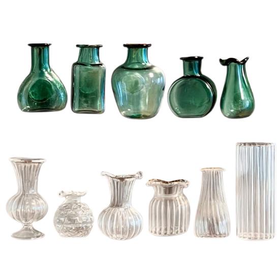 5/10Pcs Mini Vase Refrigerator Magnet DIY Home Office Kitchen Locker