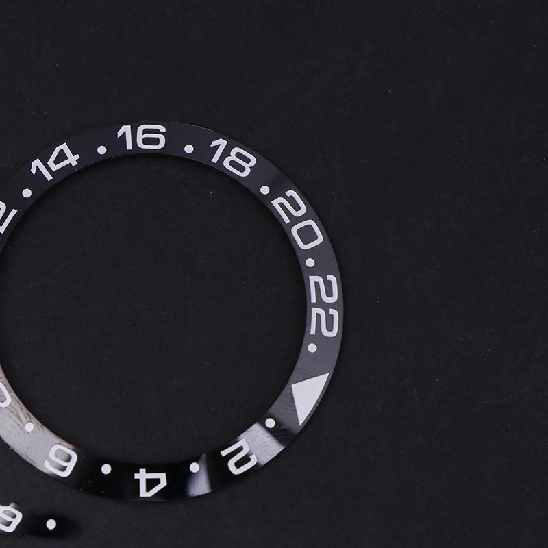38 мм изогнутая керамическая вставка безеля подходит для корпуса часов Skx007 Skx009 Gmt Nh35 Nh36 механизм вставки безеля кольцо мужские детали часов