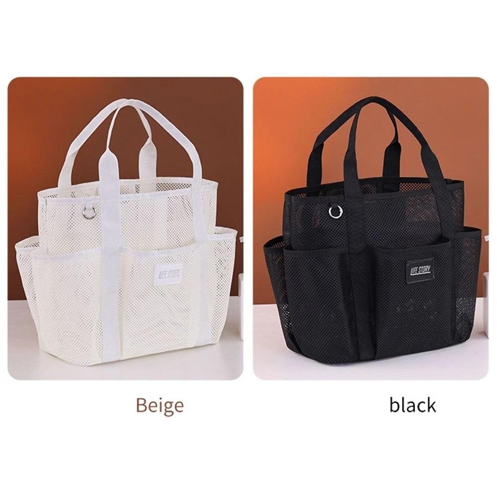 Internal Compartments Mesh Beach Bag Multi-level Zoning Toiletry Organizer  Pool Use