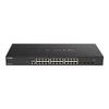 Switch 10GbE - DLINK - Smart+ L2+ 24P - 24 Ports Cuivre - 4 Ports SFP28 - 10 Gigabit Ethernet