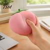 Giant Peach Stress Relief Toy Toy, Realistic Large Squeeze Simulated Fruit Sensory Desk for Adults & Kids Portable Reliever