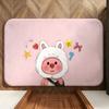 Character L-Loopy Floor Mat Soft Flannel Entrance Door Mat Non Slip Absorbent Bathroom Bedroom Floor Rug