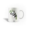 Ceramic Mug - Little Panda - 30cl - Dishwasher Safe - White - Round