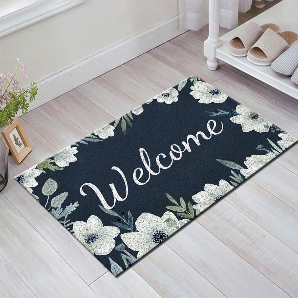 Fresh Home Can Be Cut Pvc Door Mat Non-Slip Spinneret Floor Mat Plastic Dust Carpet Diy
