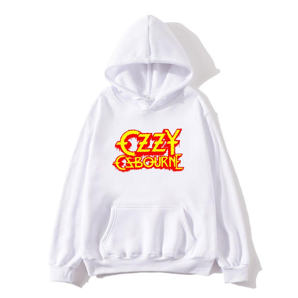 Худи Ozzy Osbourne с длинным рукавом, модная повседневная толстовка для мальчиков/девочек, ретро, милая одежда, Ropa Hombre с капюшоном