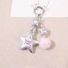 Decorative Star Keychain Y2k Heart Keyring Celestial Zipper Pull  Car