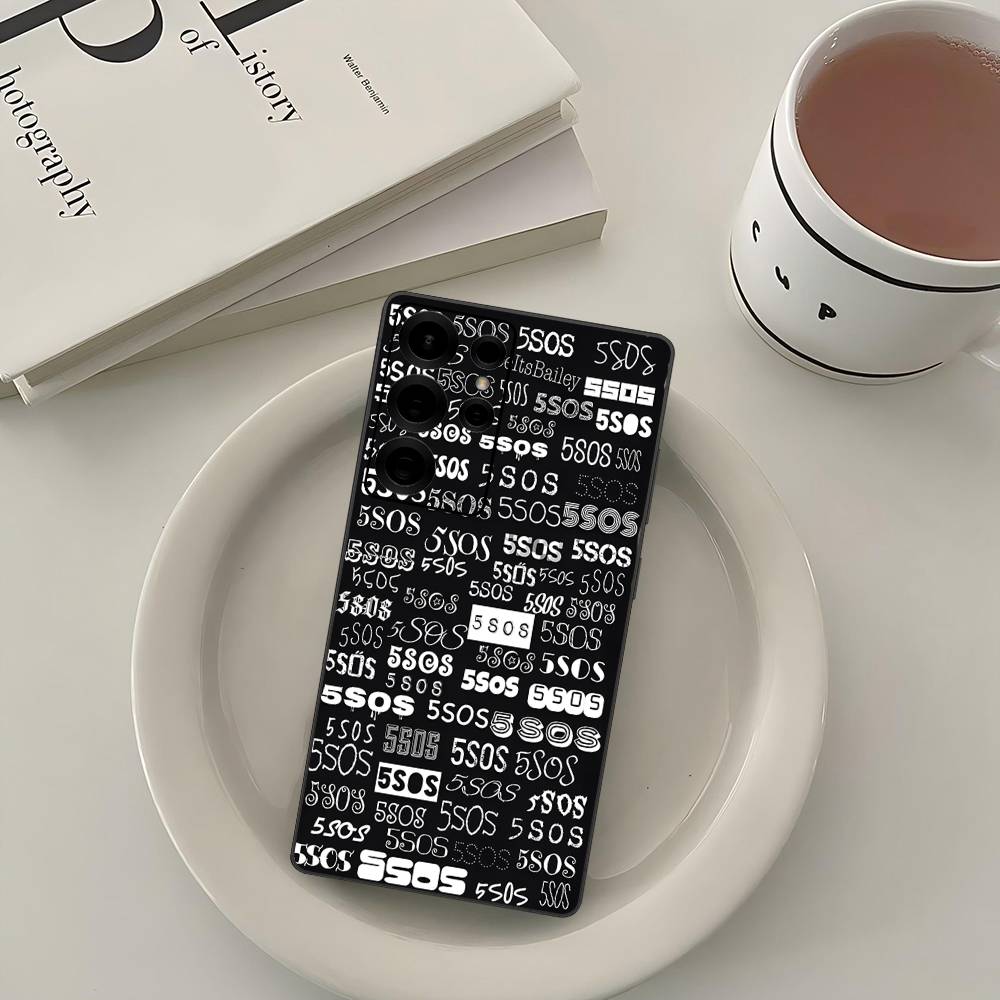 Чехол для телефона Seconds-of-Summers-5SOS для Samsung S 24 Fe 25 Ultra Plus 20 Lite 21 30 22 23 24 22 Ultra 5G Fundas
