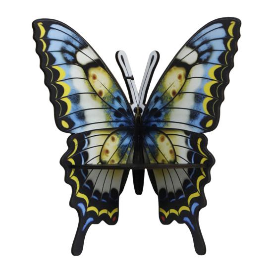 Угловая полка из искусственного хрусталя с бабочкой, деревянная настенная плавающая полка для гостиной, прочная каменная витрина для хранения свечей, украшение