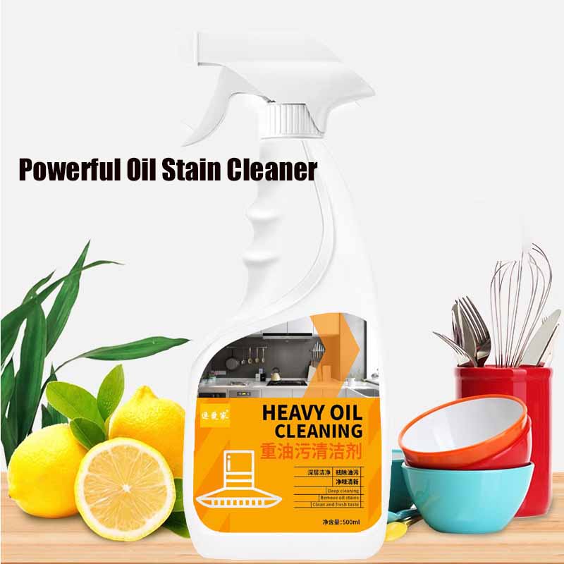 500 мл очиститель масляных пятен мощный кухонный очиститель жира очиститель масла спрей универсальный очиститель для вытяжки