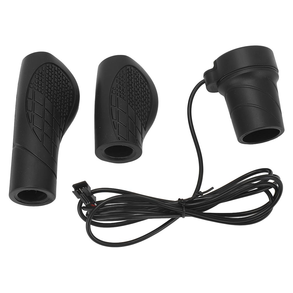 192X Электрический велосипед Полуповоротный дроссель Предотвращает скольжение Резиновый Универсальный Электрический велосипед Полуповоротный