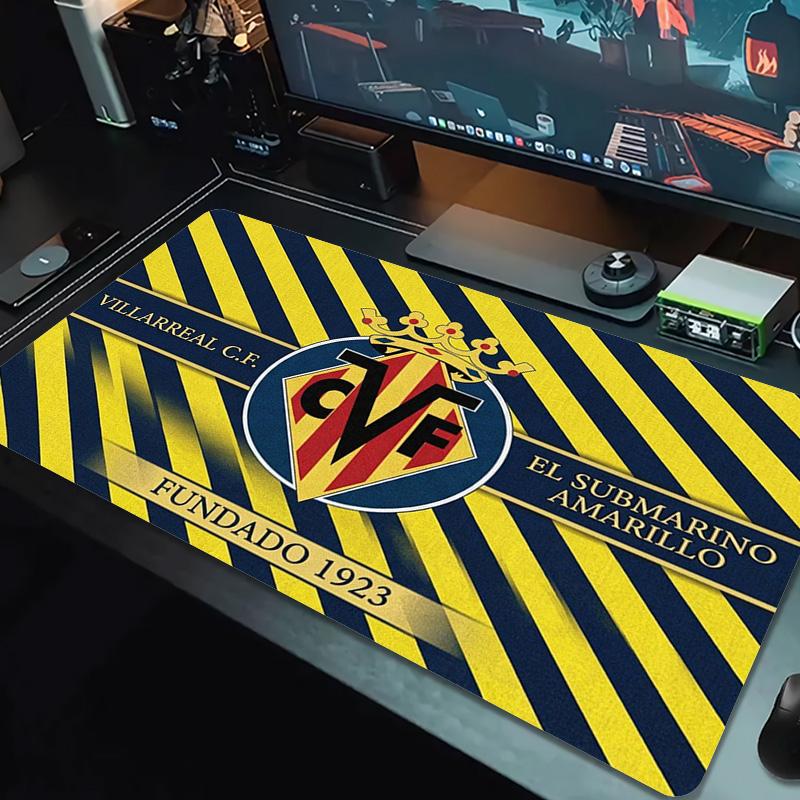 Villareal Color Mouse Pad Large Gaming Table Cushion Non-slip Laptop Tablet Big Mousepad XXL Mat Mini PC Playmat With Lock edge