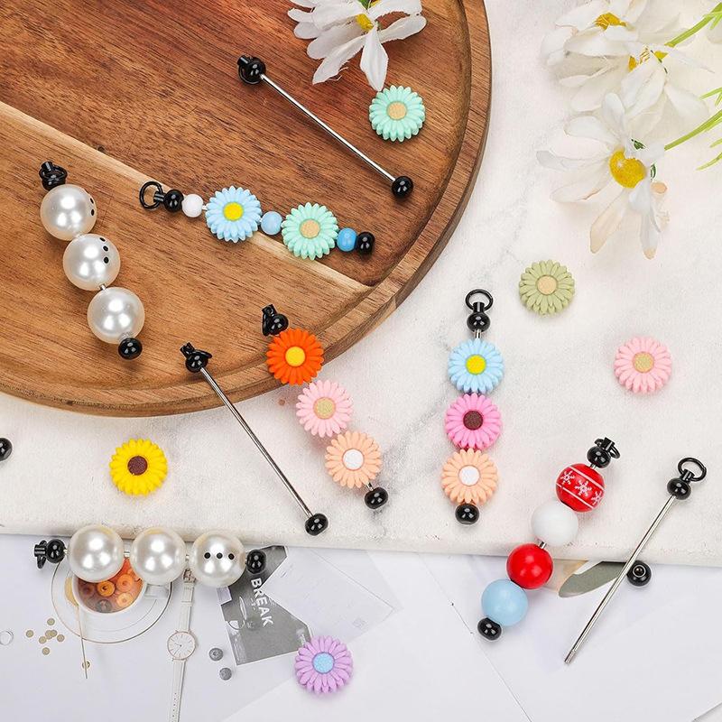 WTEMPO Пустые металлические основы для брелоков с бусинами, DIY, основы для брелоков с бусинами, подвески, легко отсоединяемые аксессуары для изготовления брелоков для рукодельного проекта, подвеска