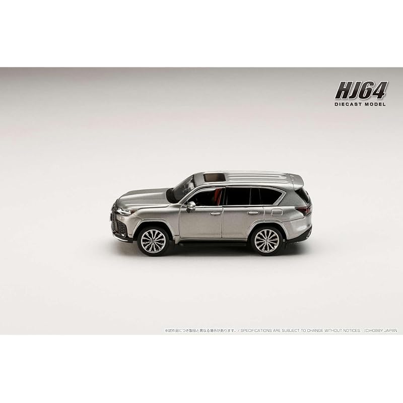 1/64 LEXUS LX600 F Sport Sonic Titanium