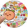 10/50Pcs Funny Kids Preschool Education Stickers Kids Promote Learning Graffiti Kids Toy Skateboard Phone Laptop Luggage Sticker Decals
