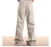 American Retro Washed Work Pants: New Unisex Loose Straight-Leg Micro-Flare Wide-Leg Floor-Length Design