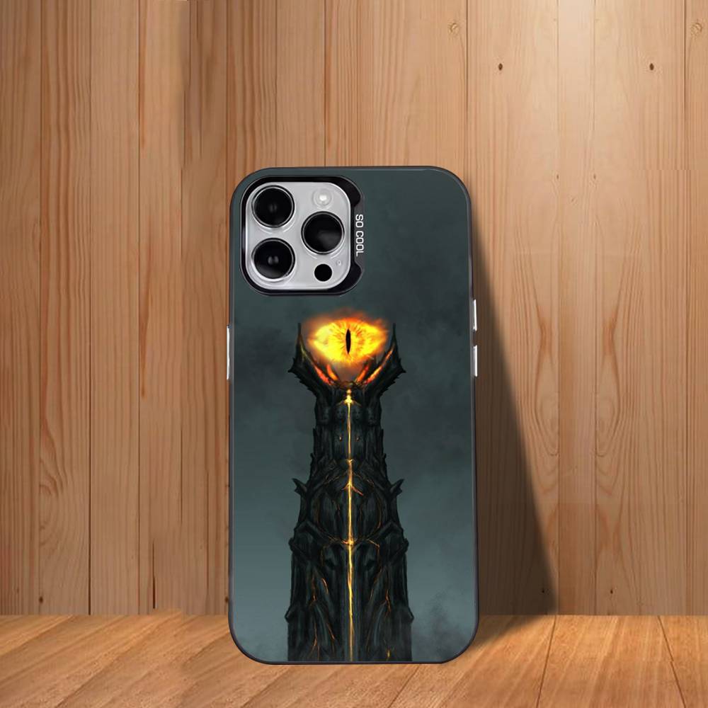 The L-LordS of the R-Rings Phone Case For iPhone 17,16,15,14,13,12,11,Mini,Pro,SE,MAX White Matte Shockproof Cover