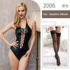 Sex underwear one-piece crotch nightclub performance uniform neck strap patent leather game character clothes