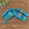 Purse Zipper Fabric Brocade Packaging Quartet Zipper Floral Jewelery Bag Tips Bag Handbags Wallet