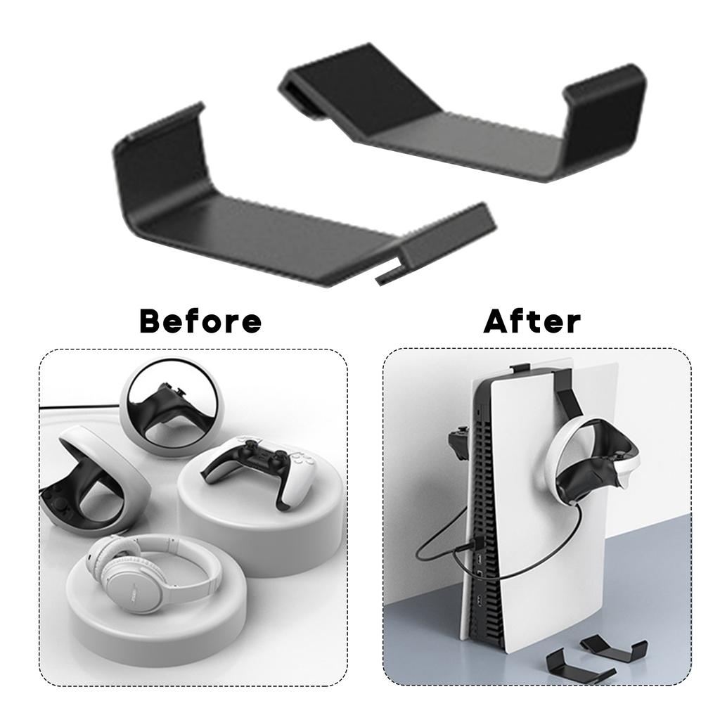 Держатель дисплея для контроллеров VR Кабель для зарядки для PS5 VR2 Крепление для дисплея Устойчивое крепление для виртуальной реальности
