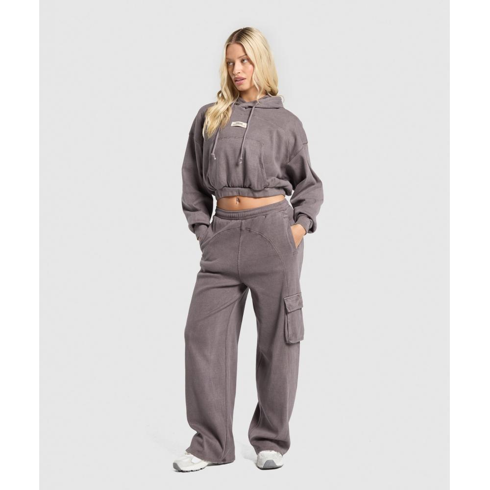 Gymshark Rest Day Ribbed Hoodie Brushed Purple B1c4e Pb33