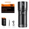 SupFire Y2 High-Power Rechargeable Zoom Flashlight