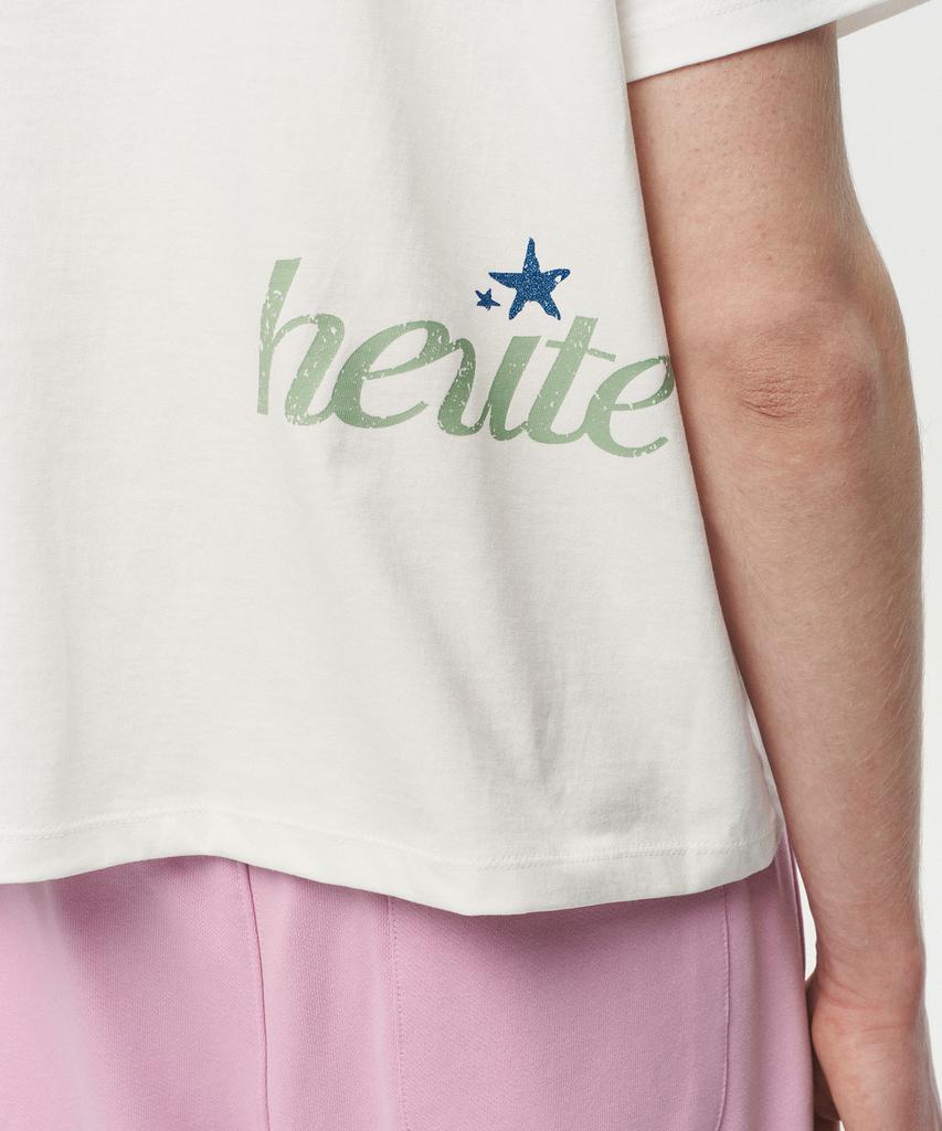Hoite Heute Звезда Футболка (белый)