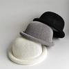 Round Top Roll Brim Hat Short Brim Straw Hat Elegant Sun Visor Hat  For Women