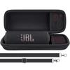 Aenllosi Storage Case Compatible with JBL Flip 7, Flip 7, Flip 6, and FLIP 6 Bluetooth Speakers (Black) (Case Only)
