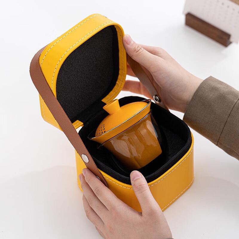 Shangqi Portable Ceramic Travel Tea Set
