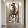 Animal Horse Abstract Picture Poster Canvas Painting Living Room Wall Art Mural Decoration Mural for Modern Home Decor No Frame