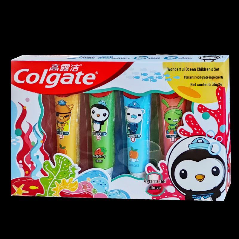 Colgate Kids Anti-Cavity Fruit Flavor Toothpaste (2+ Years) 4-Pack