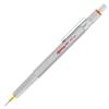 Rotring Mechanical Pencil Mechanical Pencil 800 Silver 1904448 Genuine Imported Product 0.7mm