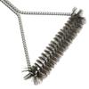 Barbecue Grill Cleaning Brush Stainless Steel Wire Bristles Grill Cleaner Metal BBQ Brush with Handle Kitchen Grill Accessories