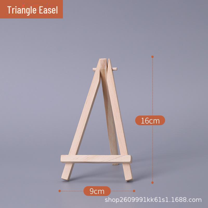 Детский небольшой деревянный настольный мольберт для рисования - идеально подходит для выставок произведений искусства в детском саду