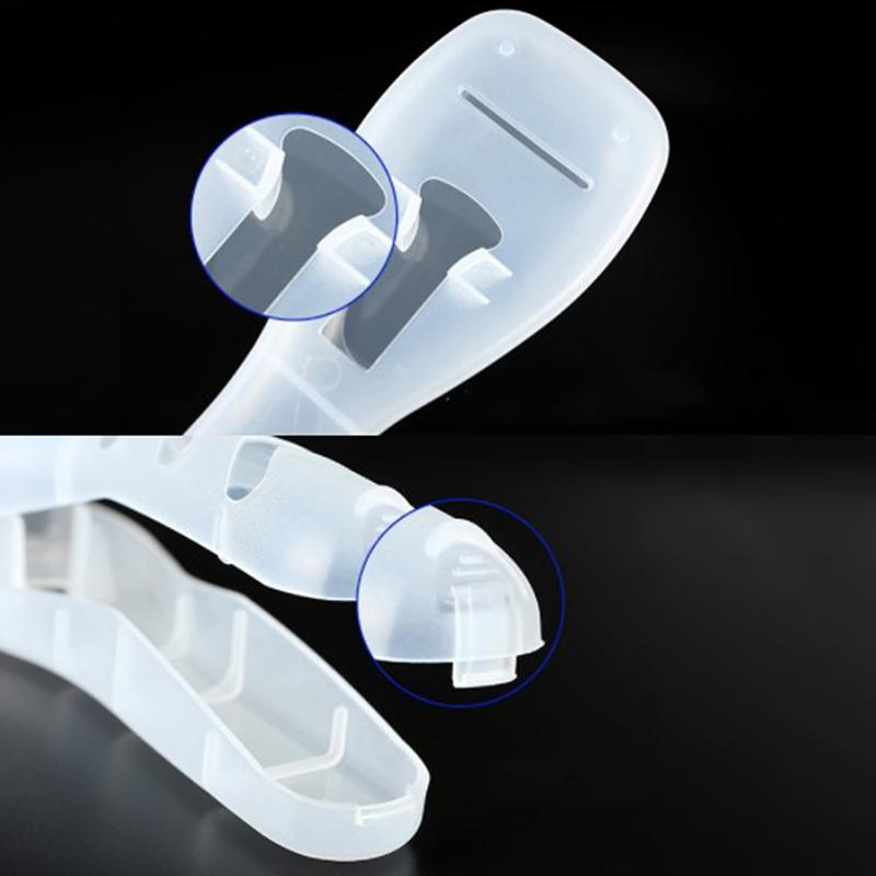 Коробка для хранения мужских бритв, прозрачный пластиковый держатель, чехол для бритвы