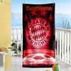 Fc Bayern München Personalized Name Beach Towel Quick-Dry Soft Microfiber Portable for SwimmingBeachCamping Travel Beach AccessoriesGym