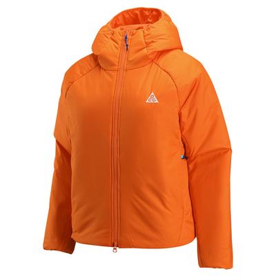 Therma-Fit ACG Rope De Dope Series Модная теплая куртка с длинным рукавом и рукавом реглан Женская куртка Ярко-оранжевый горный белый FV7336-819