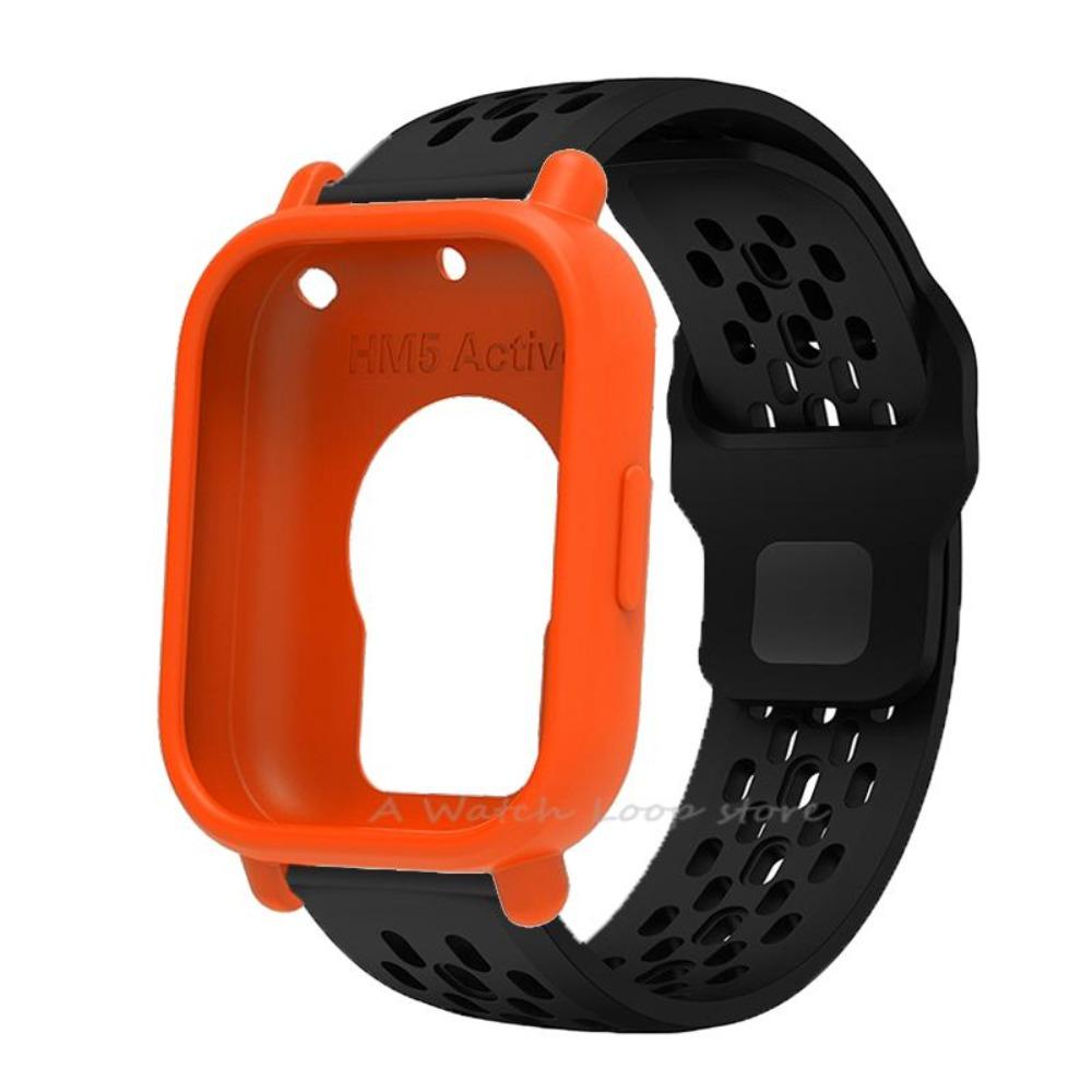 Ремешок+Чехол Для Redmi Watch 5 Active Силиконовый Ремешок Чехол Спортивный Браслет Ремешок Для Redmi Watch 5Lite Чехол Браслета Комплект Аксессуаров