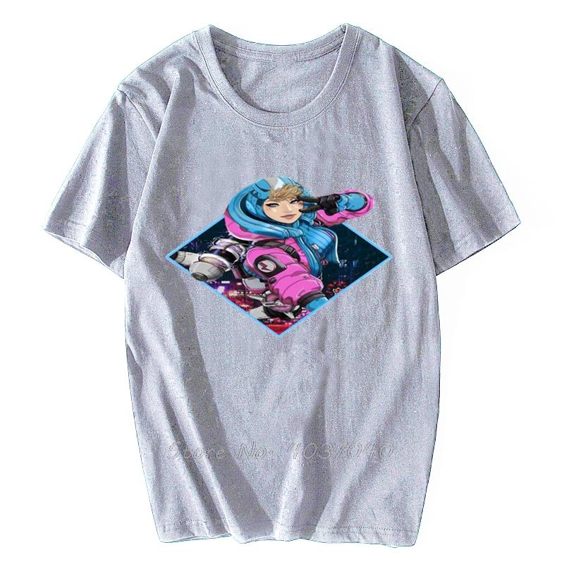Wattson T Shirt Popular Unisexs Short Sleeve Unisex White Apex Legends Printed Tshirt Summer Large Tshirts Cotton Tops