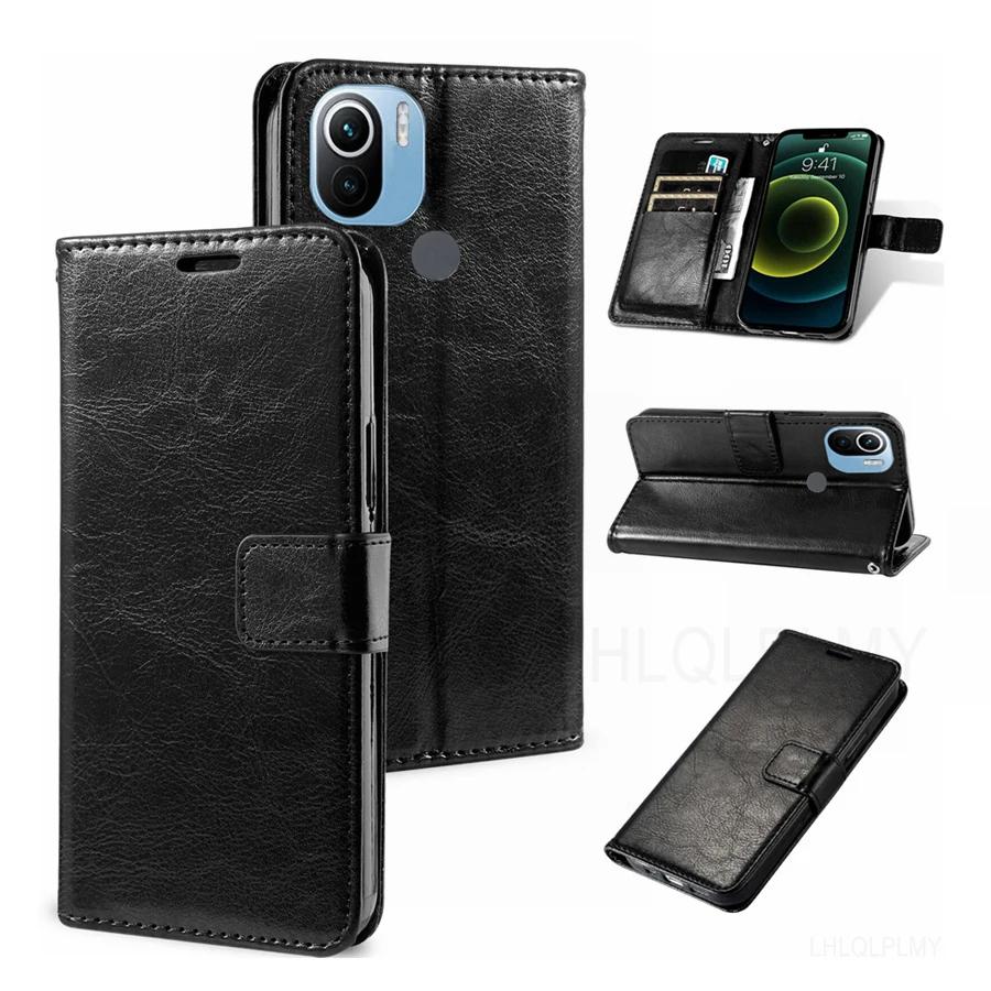 Роскошный кожаный чехол-книжка для Xiaomi Redmi A1 A2 Plus 10A 12C 13C Note 12 Pro 5G 13 Lite Ultra 13T Poco C65 с кошельком