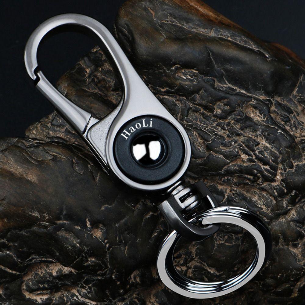 Polishing Titanium Car Keychain Zinc Zinc Zinc Alloy Titanium Keyring Key Pendant