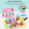 Play House Ice Cream Counter Playset Puzzle Dessert Checkout Counter Toy  Toddler Kids