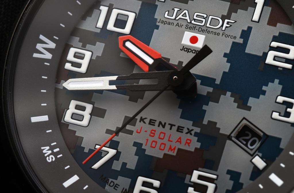 Часы JSDF Combat Solar Air Force Black [KENTEX] S715M-17 мужские