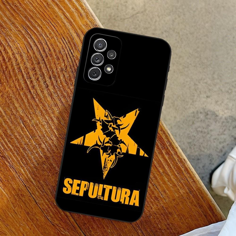 Чехол для телефона Sepultura (Хэви-метал группа) для Samsung Galaxy S24 S23 S22 S21 S20 A24 A34 A54 A53 N20 M54 Fe Plus Ultra